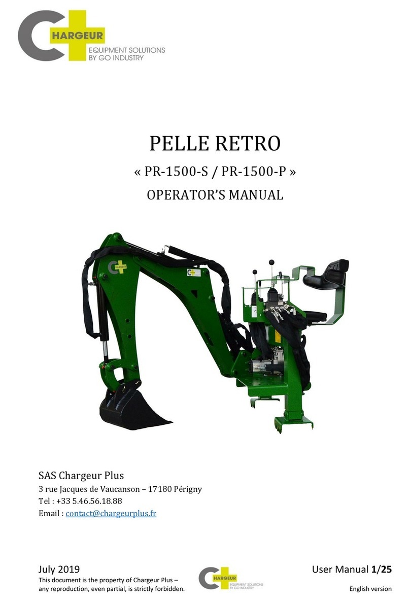 CHARGEUR PELLE RETRO PR-1500-S Operator's manual
