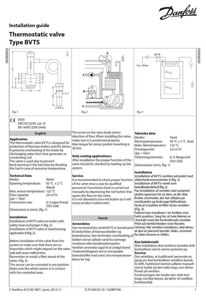 Danfoss BVTS installation guide Danfoss BVTS installation guide
