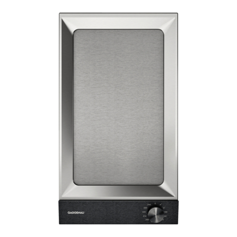 Gaggenau VP 230 120 instruction manual