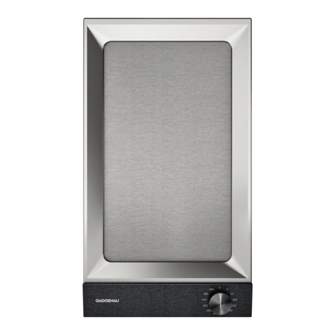 Gaggenau VP 230 620 User manual