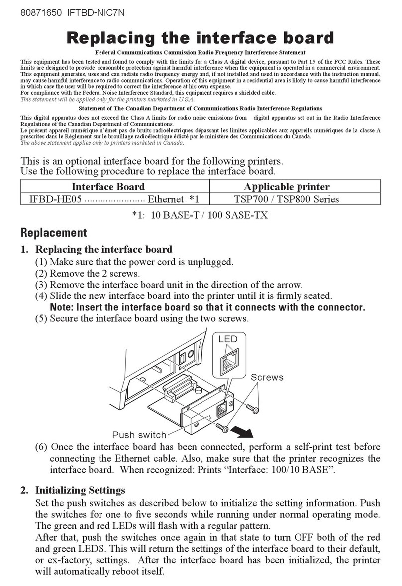 Star IFBD-HE05 Series quick start guide