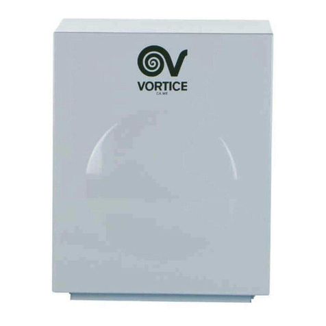 Vortice CA WE Instruction booklet