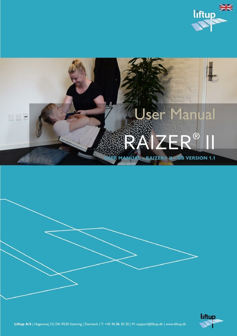 liftup RAIZER II user manual