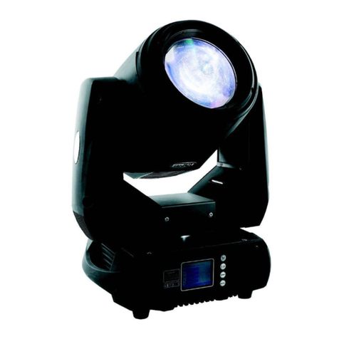 Evo-lite Moving eam 7R User manual
