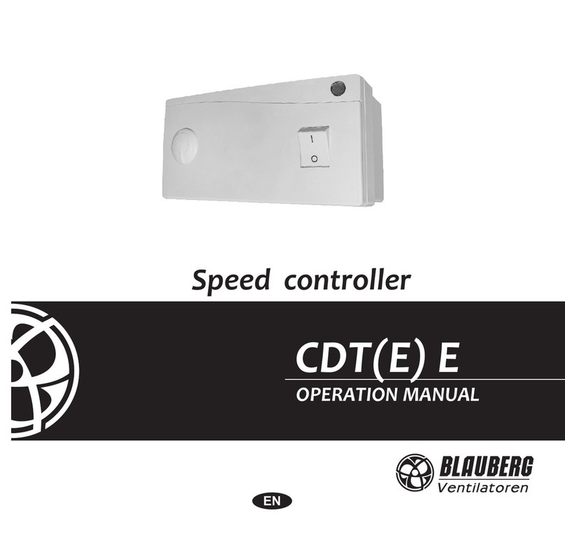 BLAUBERG CDTE Series Operation manual