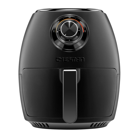 Chefman TurboFry RJ38-V3-DC35 quick start guide