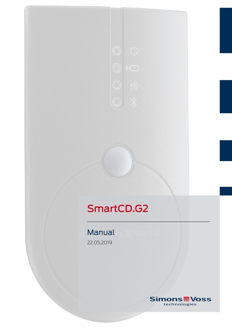 Simons Voss SmartCD.G2 manual