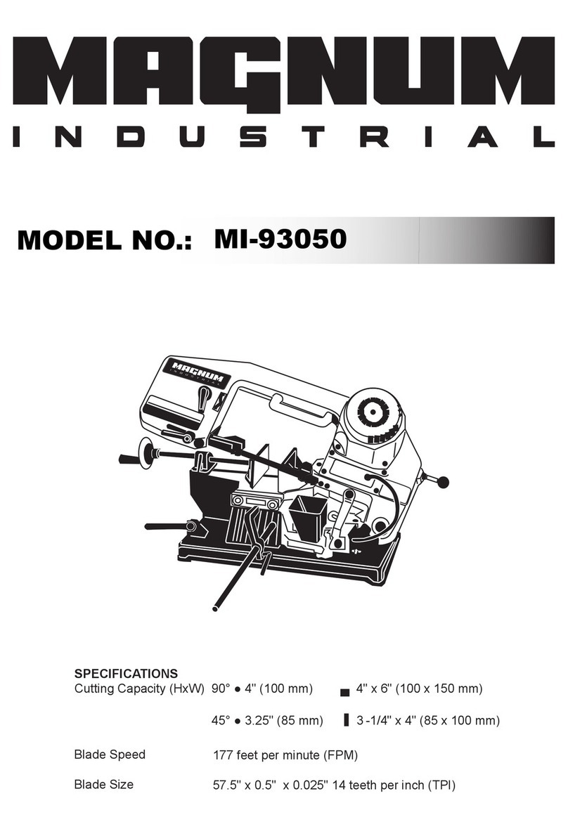 Magnum Industrial MI-93050 manual