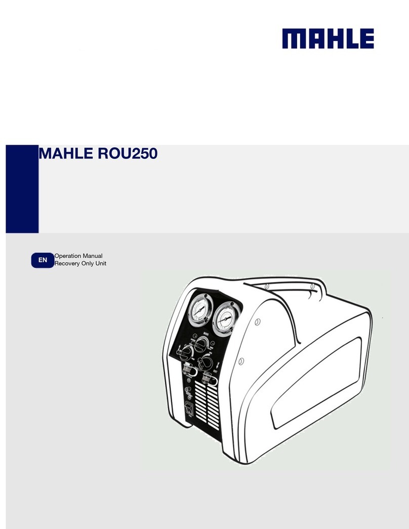 MAHLE ROU250 Operation manual