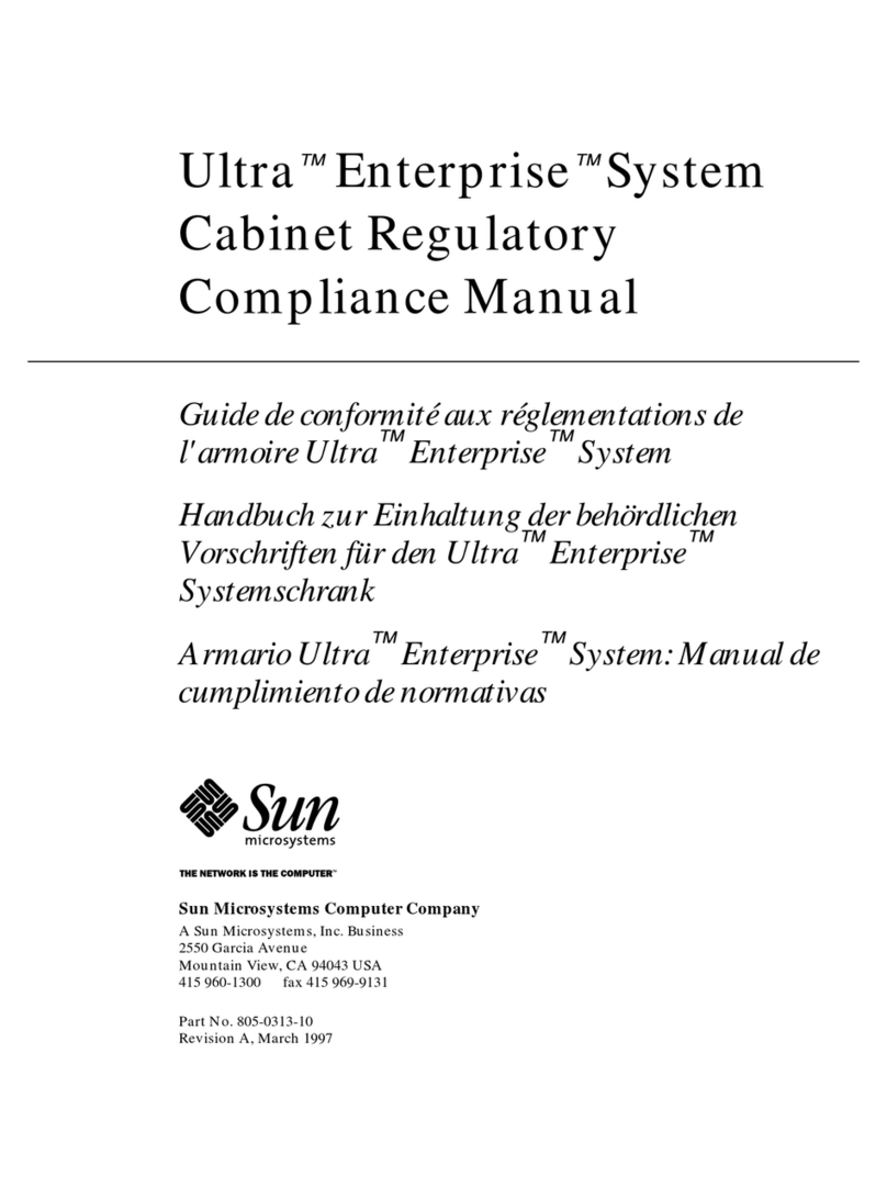 Sun Microsystems Sun Enterprise 10000 User manual
