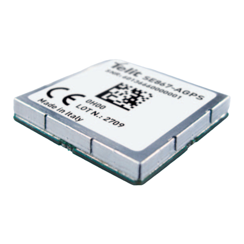 Telit Wireless Solutions SE867-AGPS User manual Telit Wireless Solutions SE867-AGPS User manual