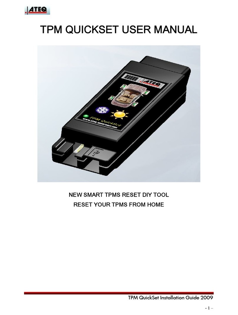 ATEQ TPM QUICKSET user manual