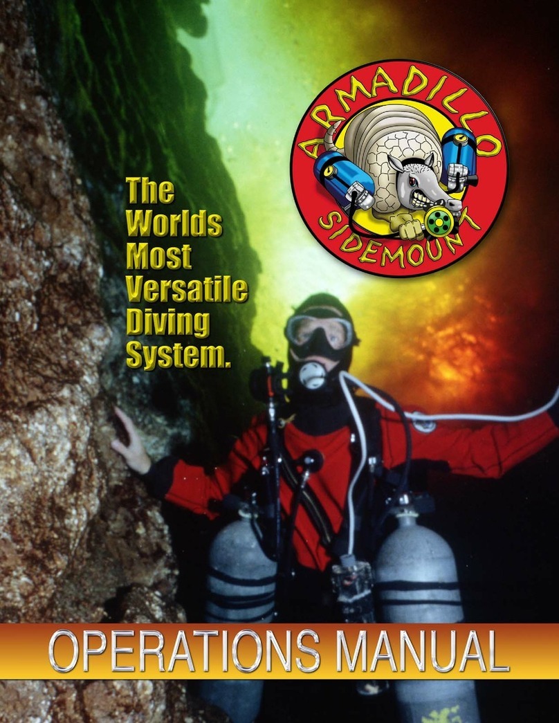 ADM Armadillo Sidemount Operation manual
