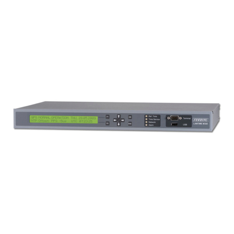 Meinberg LANTIME M300/GPS/2LNE/RPS Use and care manual