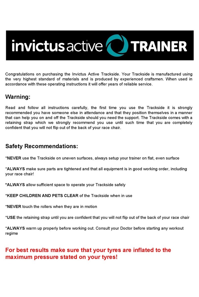Invictus Active Trackside instructions