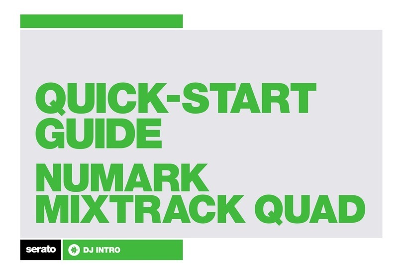 Numark Mixtrack Quad quick start guide