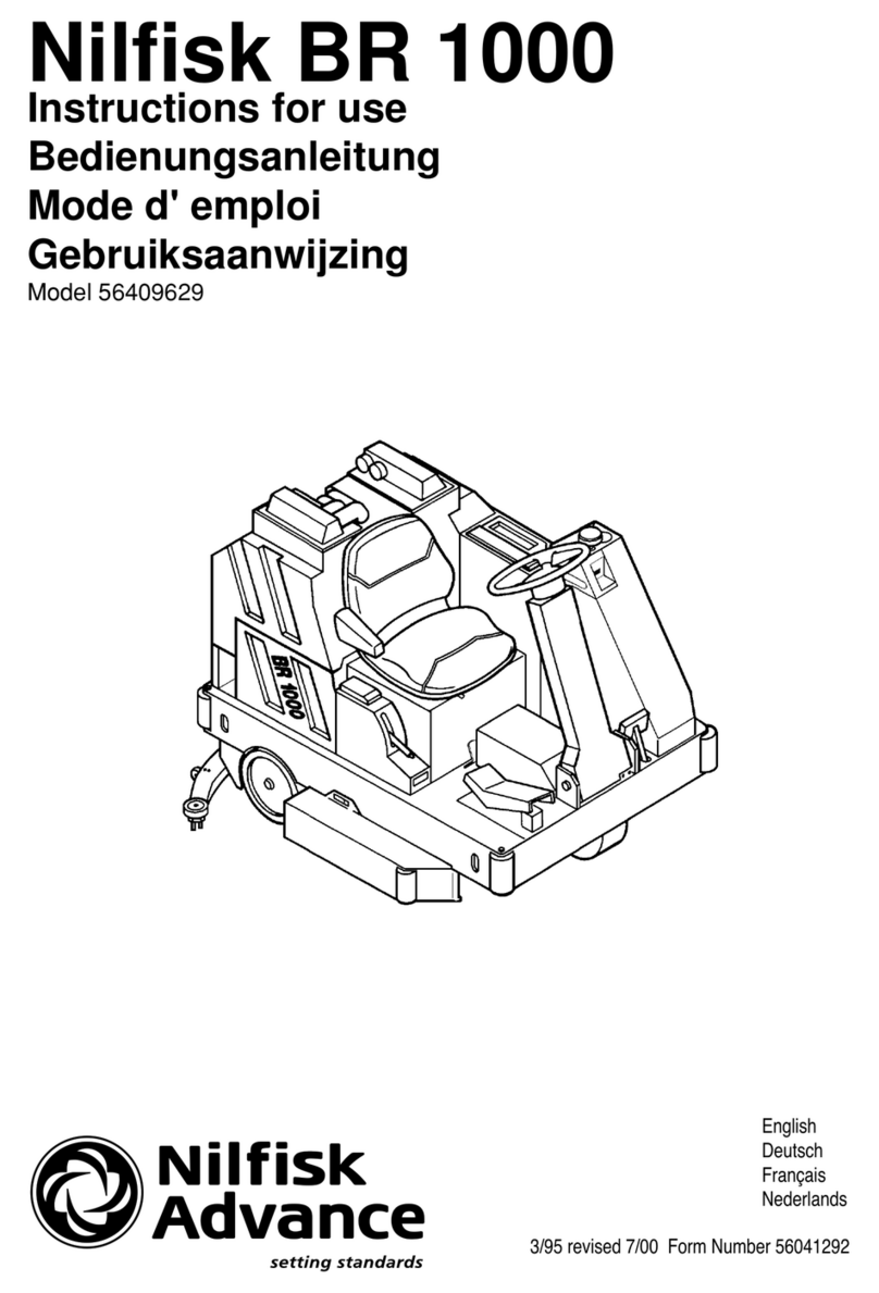 Nilfisk-Advance BR 1000 Instructions for use Nilfisk-Advance BR 1000 Instructions for use