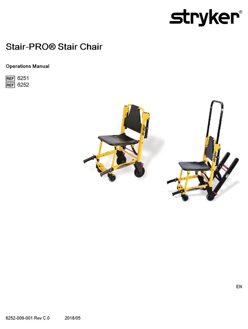 Stryker stair-pro 6251 Operation manual