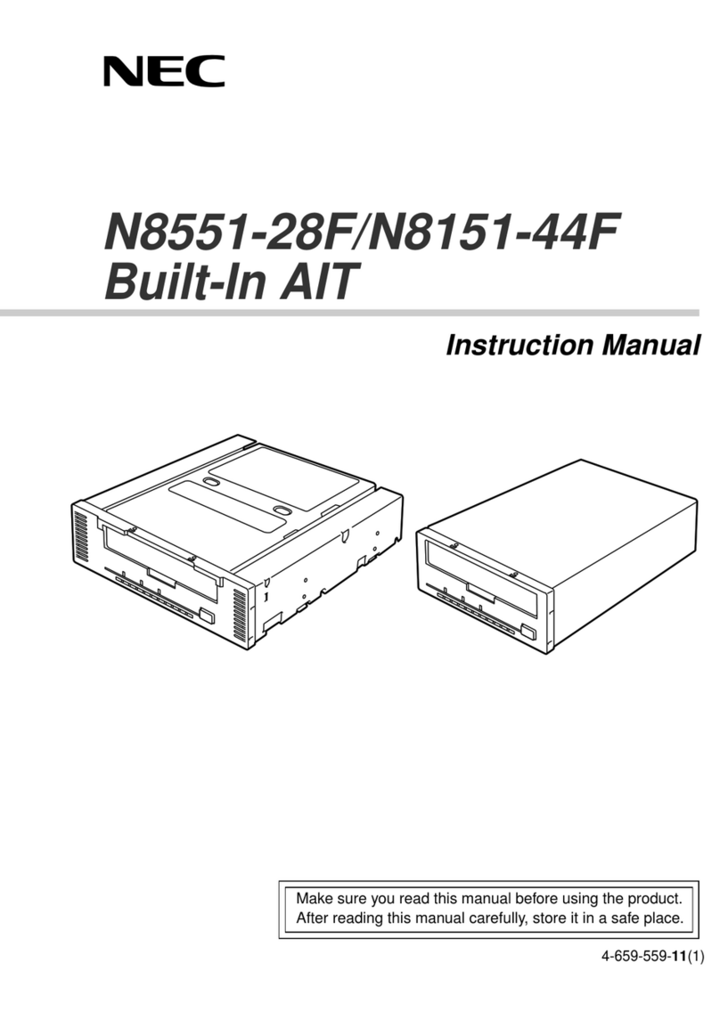 NEC N8551-28F User manual