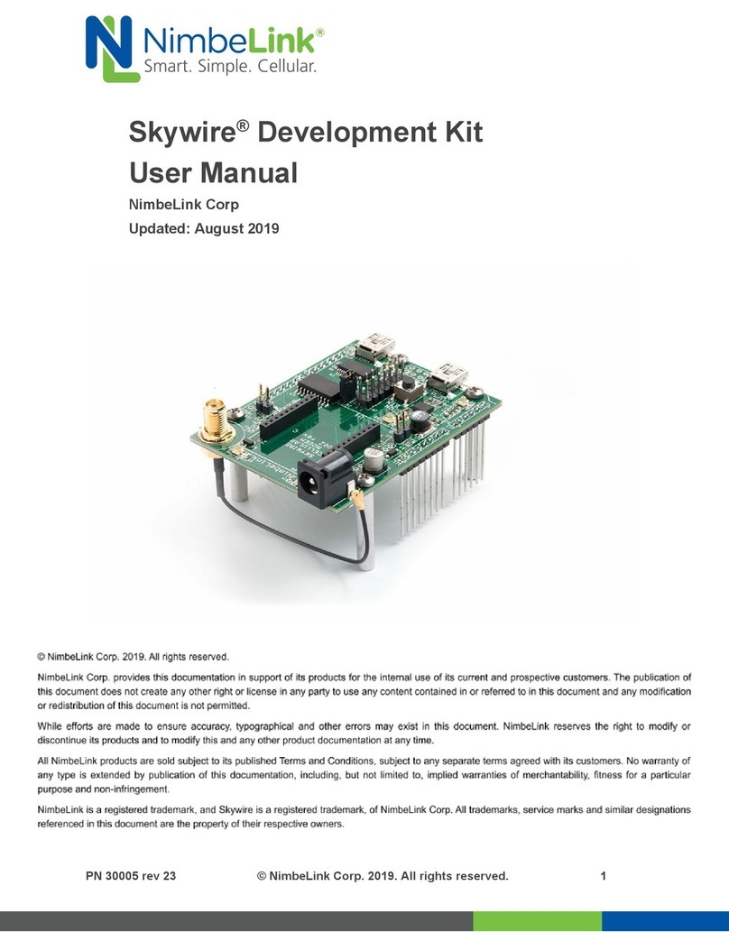 NimbeLink Skywire NL-SWDK User manual