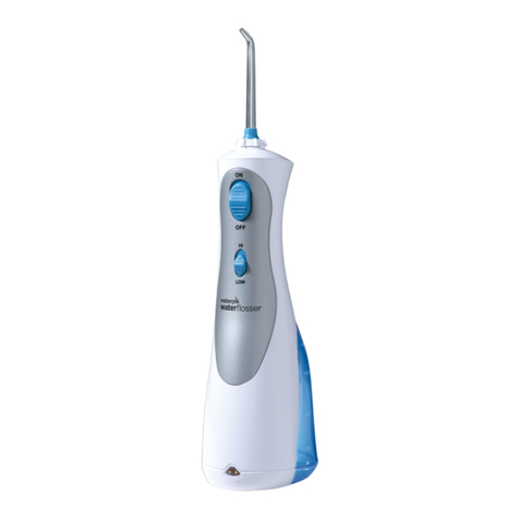 Waterpik WATERFLOSSER WP-450 quick start guide