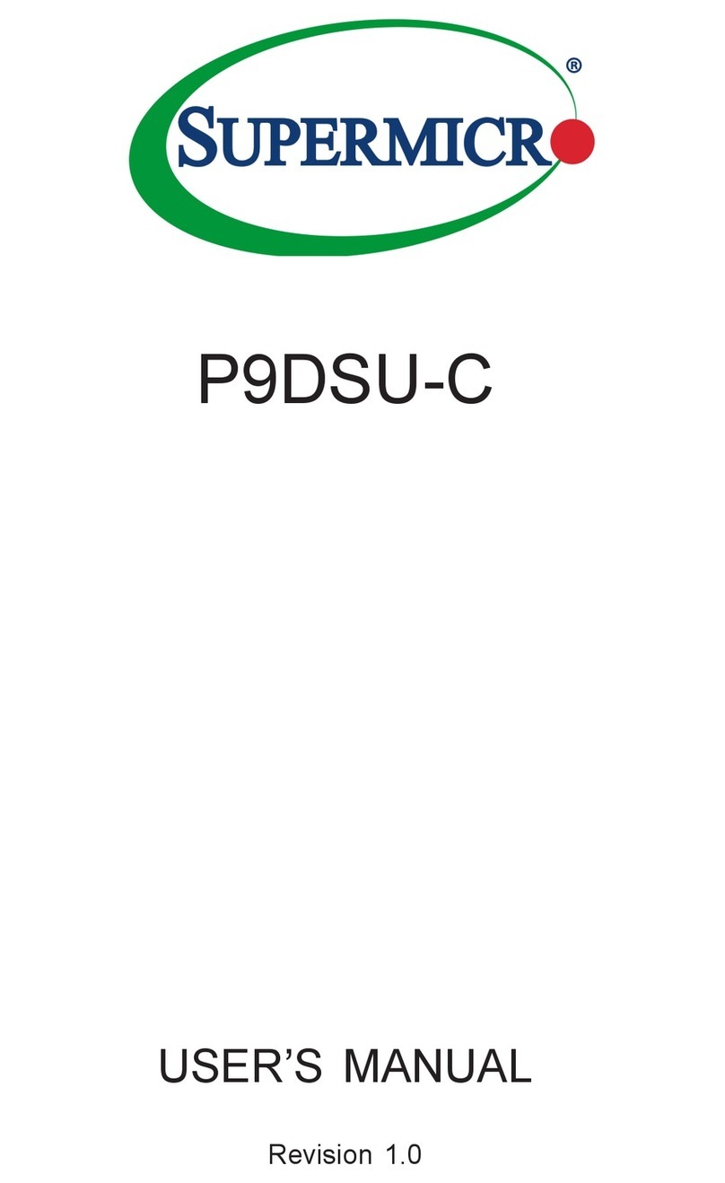 Supermicro P9DSU-C User manual