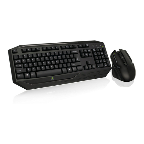 IOGear Kaliber Gaming GKM602R quick start guide