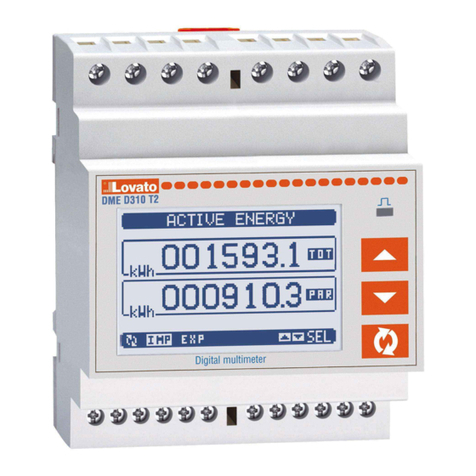 LOVATO ELECTRIC DME D310 T2 MID instruction manual LOVATO ELECTRIC DME D310 T2 MID instruction manual