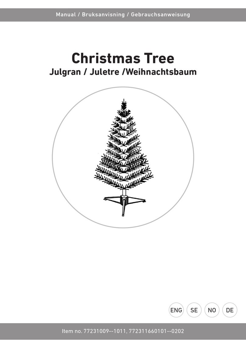 RUSTA Christmas Tree Series manual
