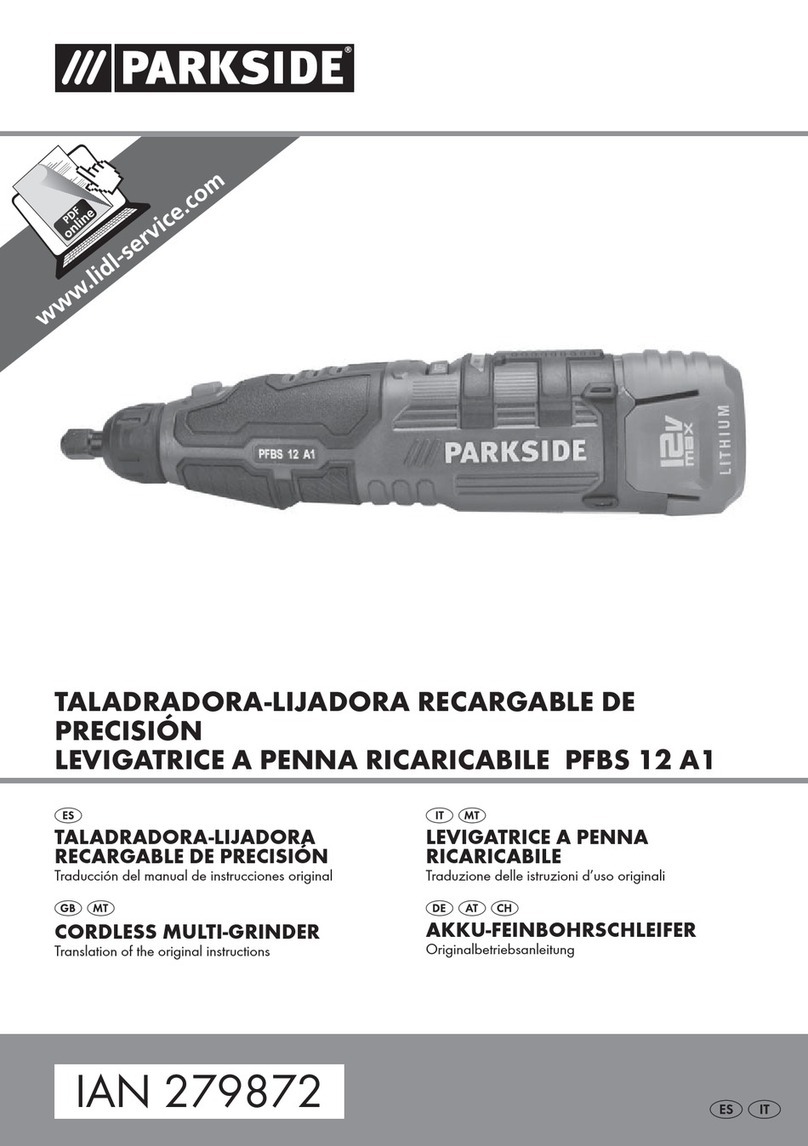 Parkside PFBS 12 A1 User manual