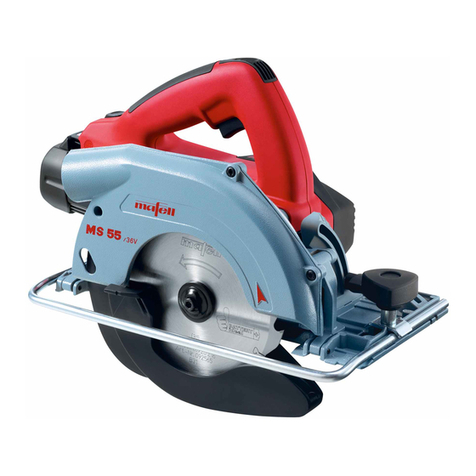 Mafell MS 55 / 36 V User manual