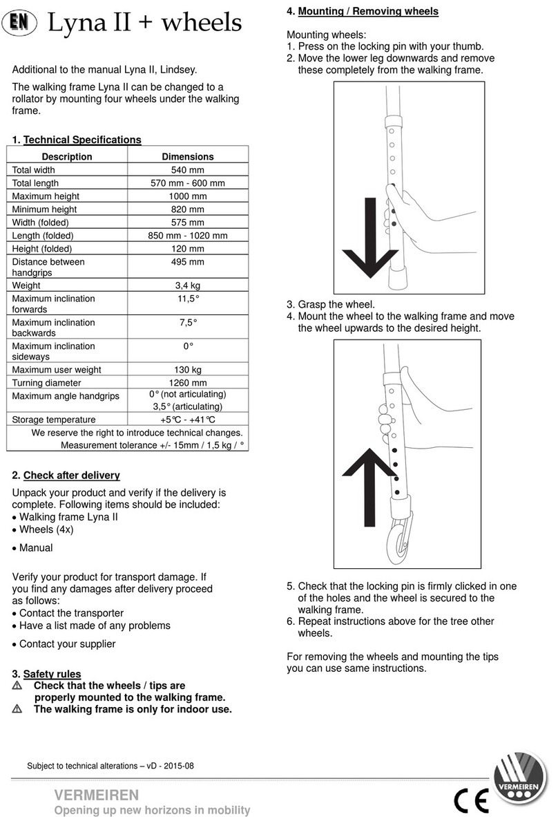 Vermeiren Lyna II User manual