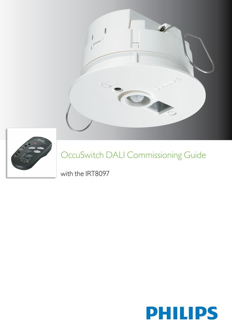Philips OccuSwitch DALI Commissioning Guide
