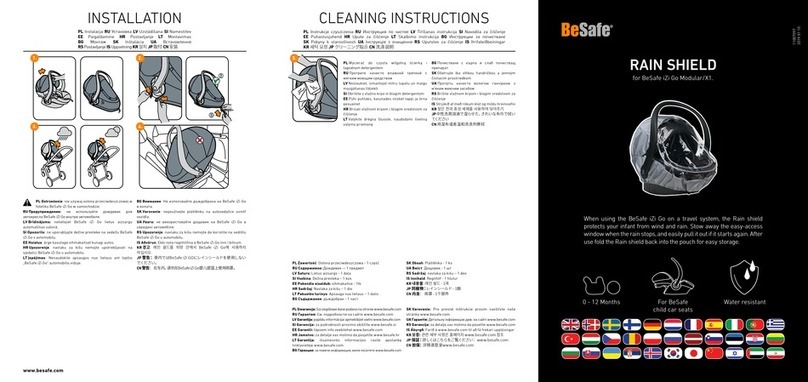 BESAFE RAIN SHIELD manual