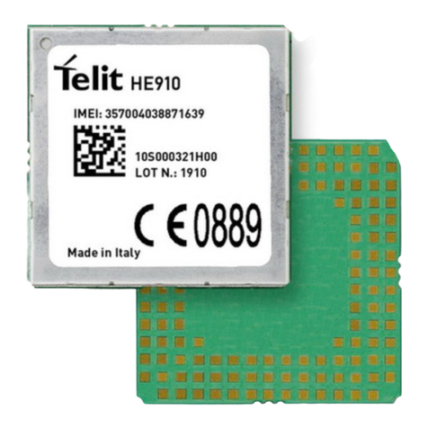 Telit Wireless Solutions HE910 Hardware user's guide