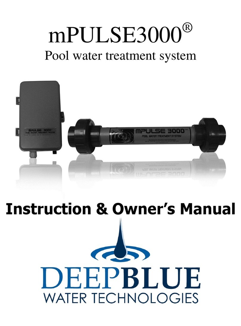 Deep Blue mPULSE3000 Instruction & owner's manual
