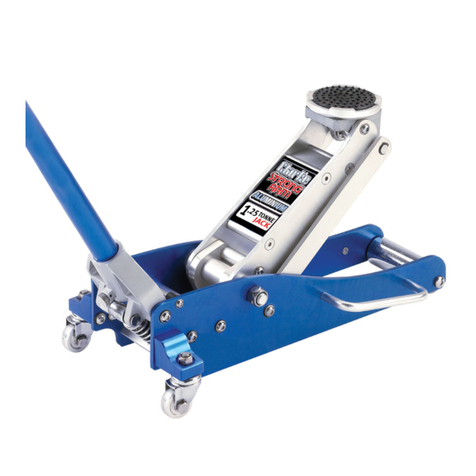 Clarke Strong Arm CTJ1250AB Installation and operation manual