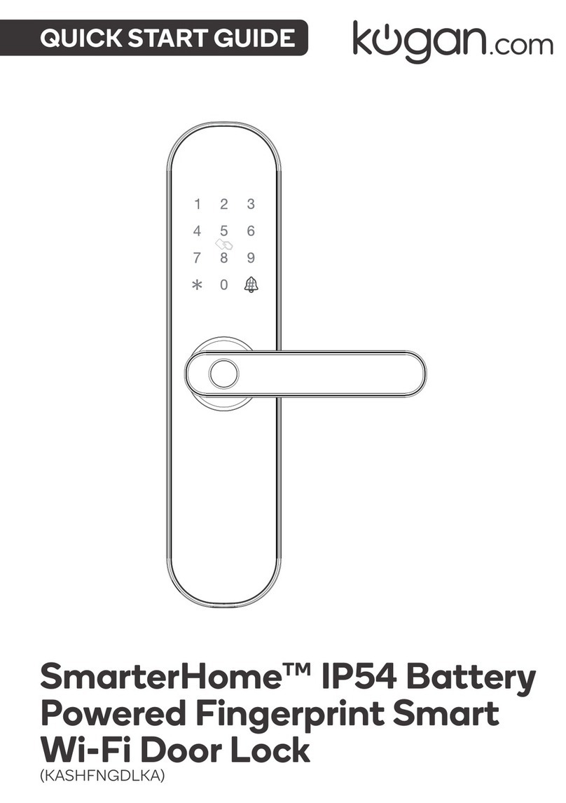 Kogan SmarterHome KASHFNGDLKA quick start guide Kogan SmarterHome KASHFNGDLKA quick start guide