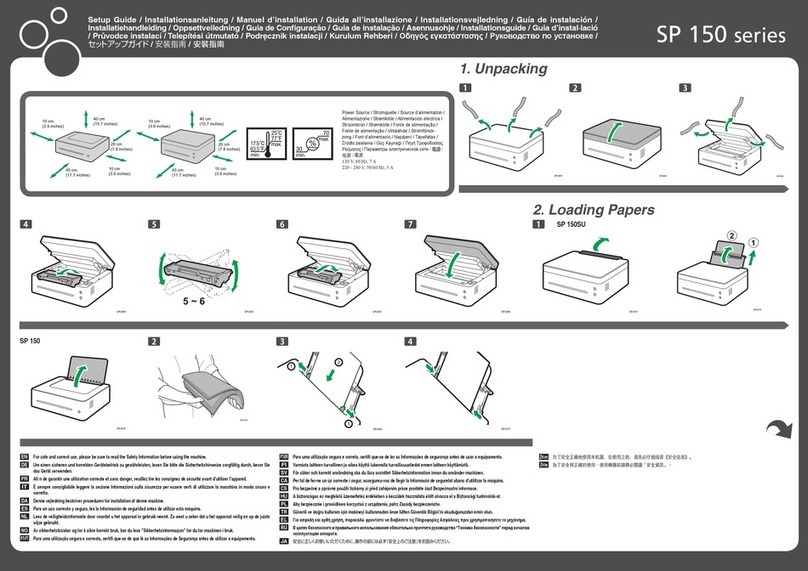 Ricoh SP150 series User manual