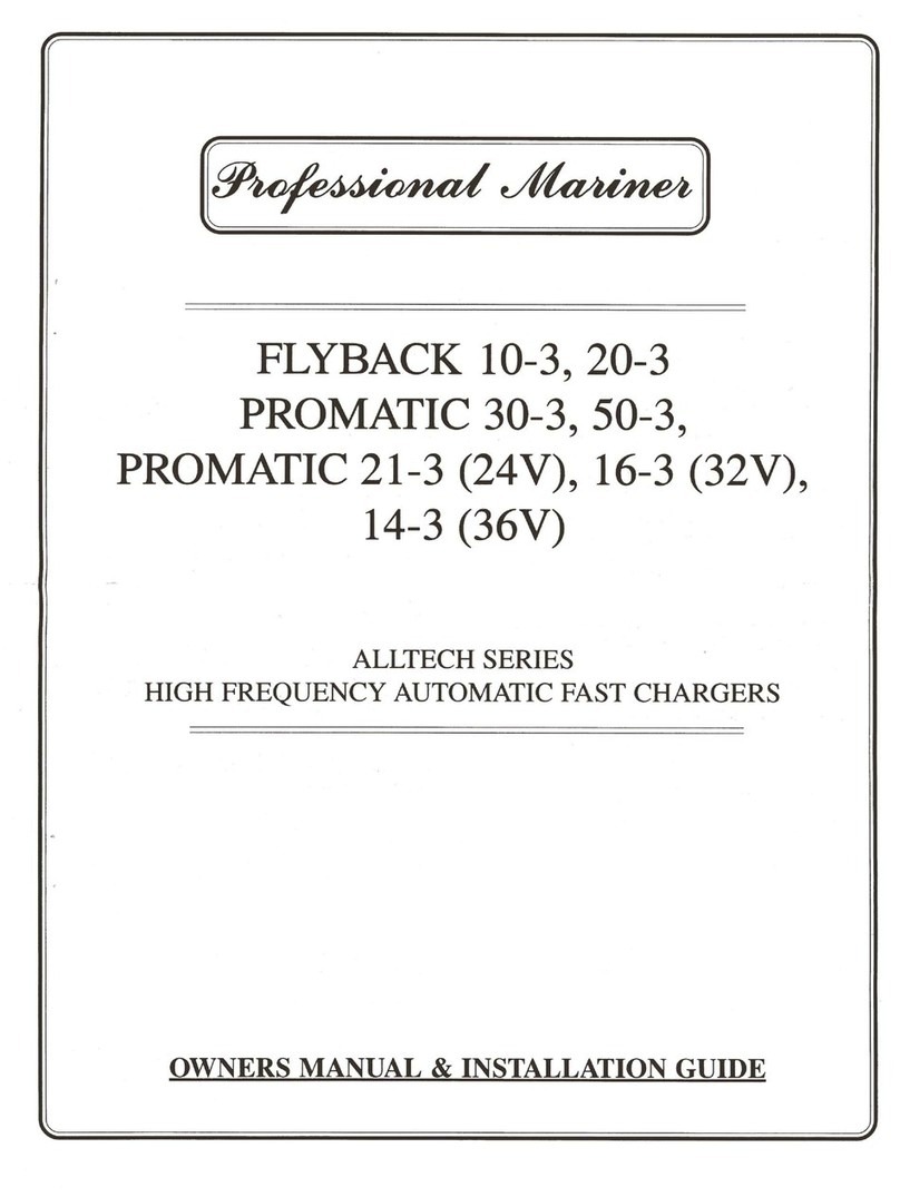 Professional Mariner Alltech Series Owner's manual & installation guide