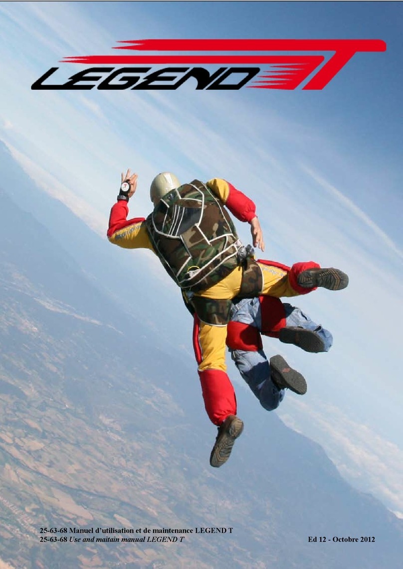 Zodiac Aerospace LEGEND T Use and maitain manual