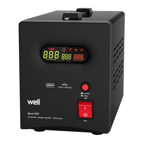 Well AVR-REL-GUARD1000-WL user manual