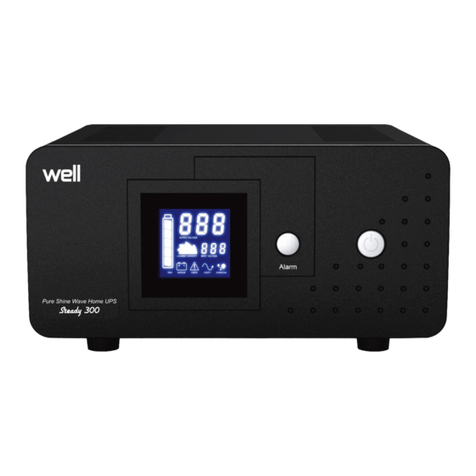 Well UPS-HEATST-STEADY500VA-WL user manual