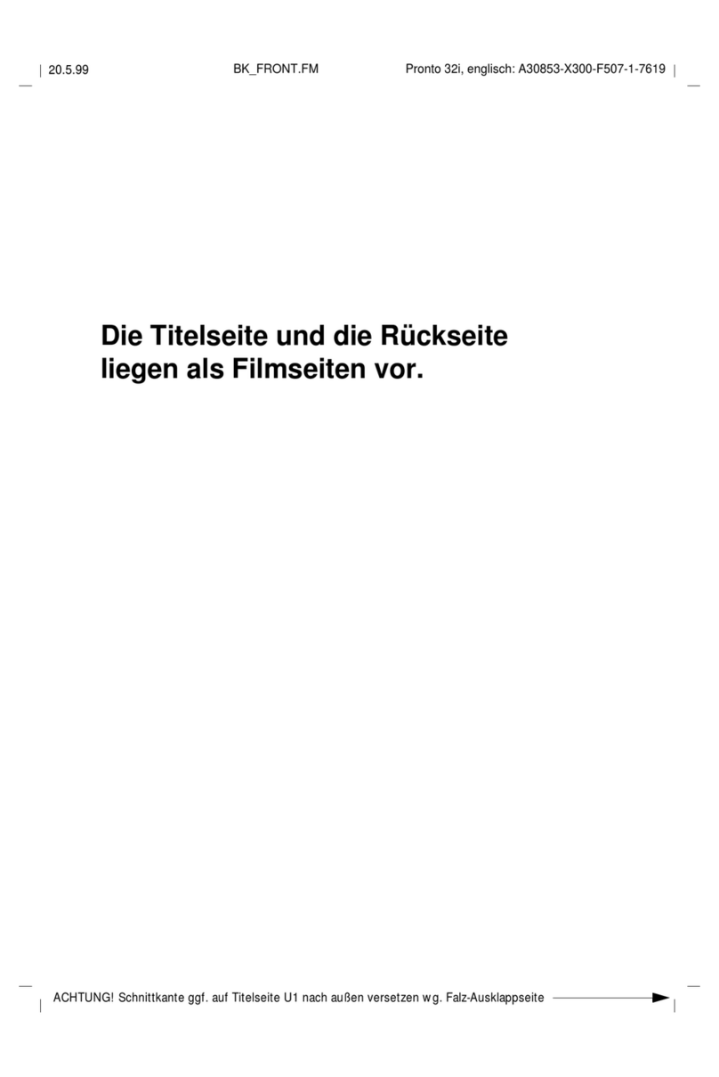 Swisscom Pronto 32i manual