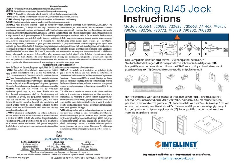 Intellinet 720564 User manual