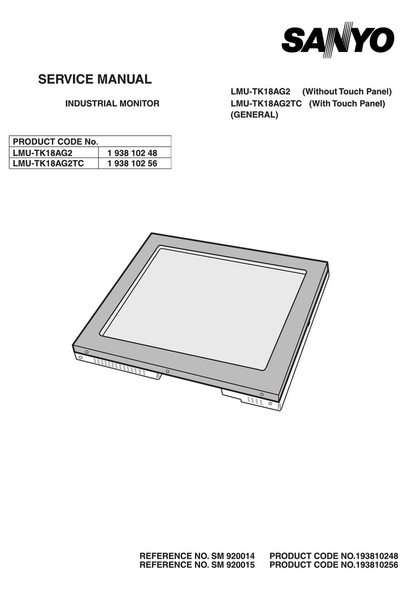 Sanyo LMU-TK18AG2 User manual