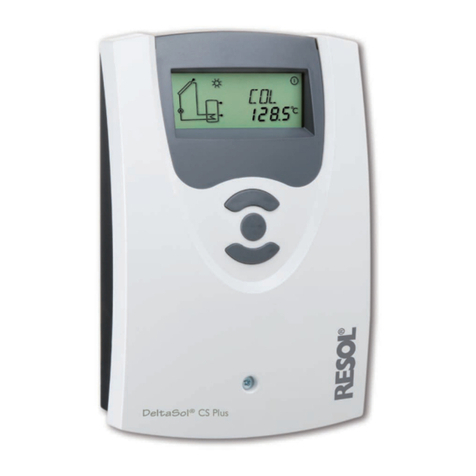Resol DeltaSol CS Plus bidirectional User manual