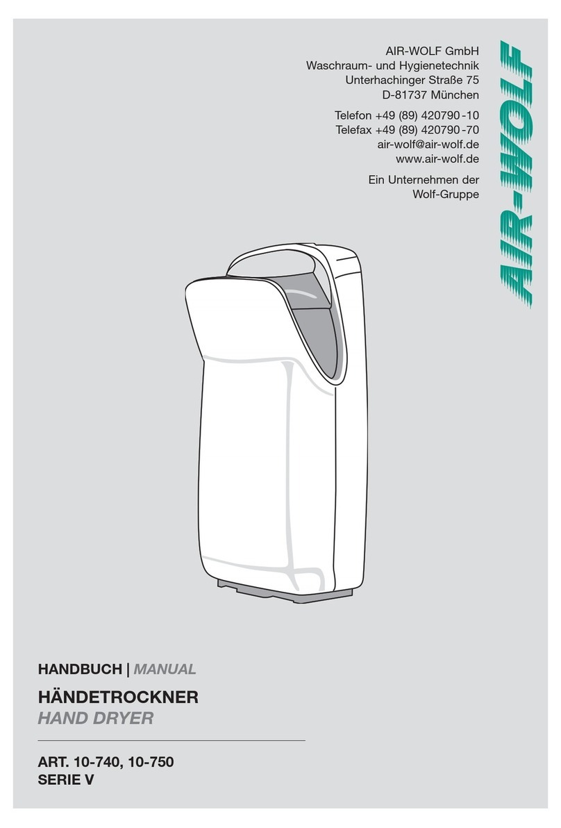 Air Wolf V Series User manual Air Wolf V Series User manual