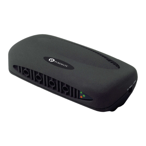 PureMate PM 100 instruction manual