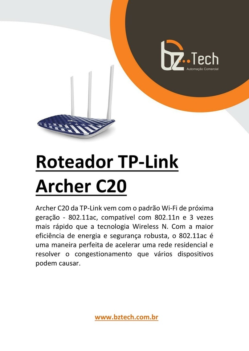 TP-Link Archer C20 User manual